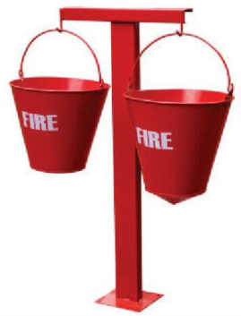 Fire Bucket with Stand